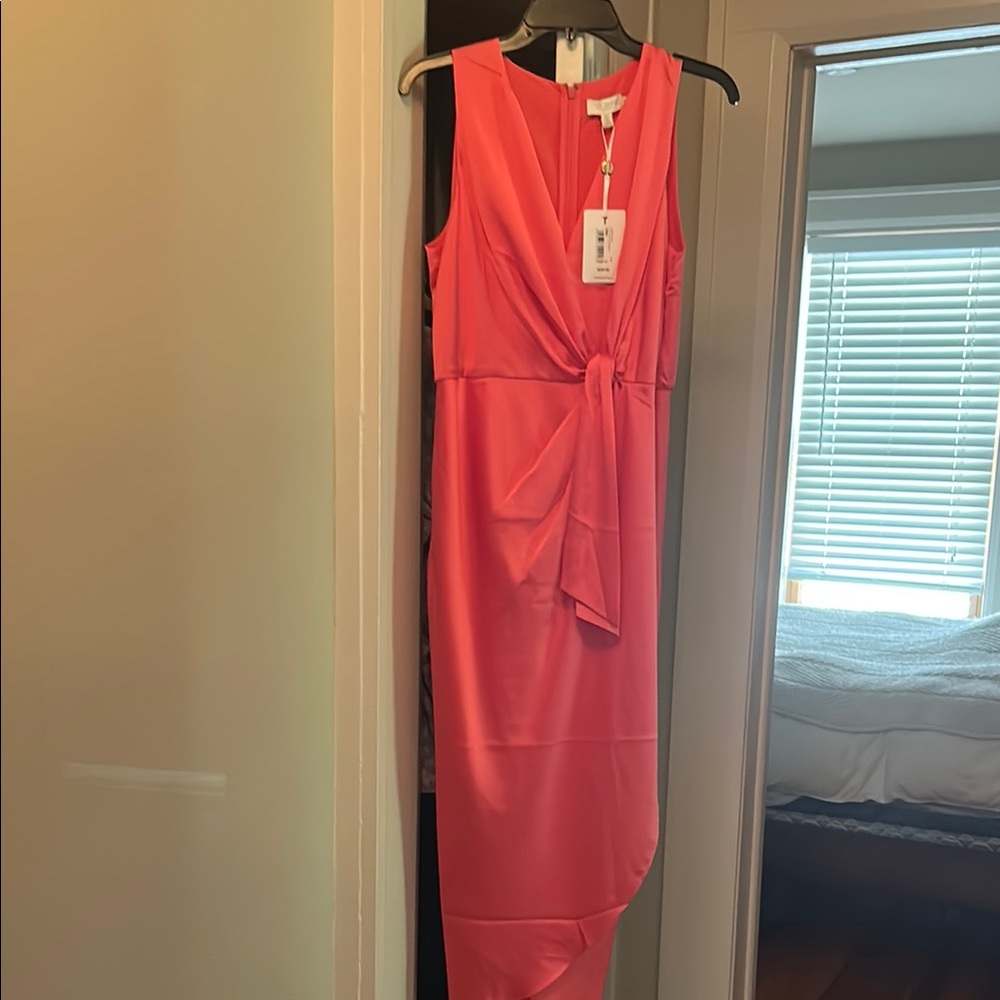 Ted Baker London Pink Asymmetrical Dress